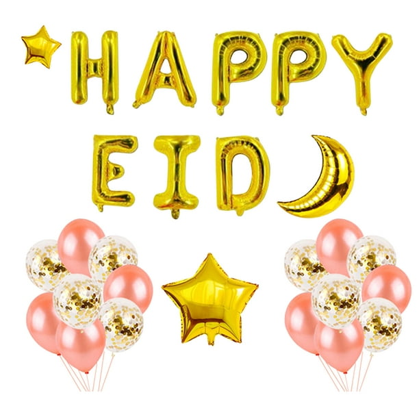 Eid Mubarak Balloon RAMADAN KAREEM Decor Festival Decoration Islamic New Year